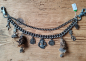 Preview: 1 Lederhosen-Charivari,  9 Anhänger, zweireihig, ca. 33 cm