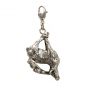 Preview: 1 Anhänger "hängender Hirsch" v. Alpenflüstern, antik-silberfarben