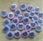 Preview: 50 "Sprüche" - Buttons, 32 mm - Mischung