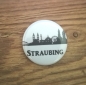 Preview: 1 "Straubing" - Button, 32 mm, schwarz-weiß