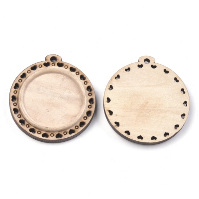 10 Schlüsselanhänger "Sprüche", Holz