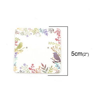 Preview: ca. 50 Schmuckkarten, ca. 5 x 5 cm