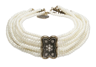 1 Perlen - Kropfkette "Minna" von Alpenflüstern