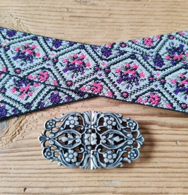 Bastelpaket für Stretchgürtel/Trachtengürtel