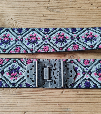 Bastelpaket für Stretchgürtel/Trachtengürtel