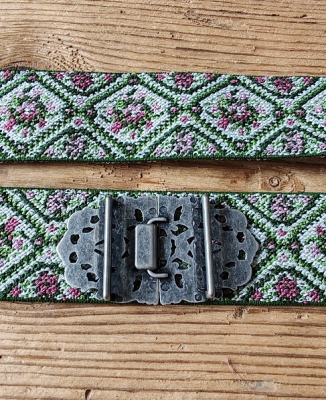 Bastelpaket für Stretchgürtel/Trachtengürtel