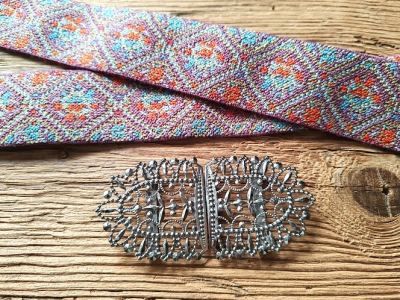 Bastelpaket für Stretchgürtel/Trachtengürtel