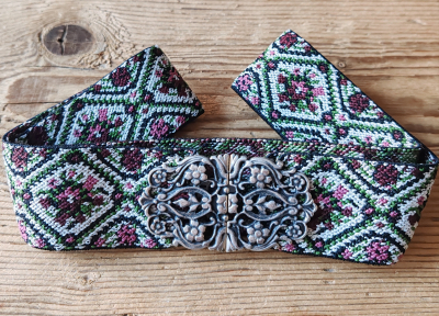 Preview: 1 Trachtengürtel, Stretchgürtel, mehrere Längen zur Wahl