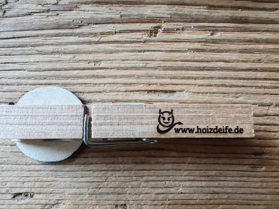 Preview: 1 Wäscheklammer mit Spruch, Glupperl, Glubberl, Anstecker