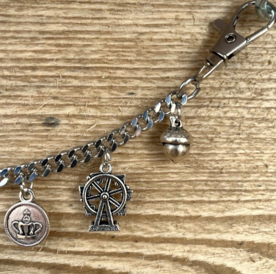 1 Kinder - Charivari, antik-silberfarben, ca. 23 cm - Kopie