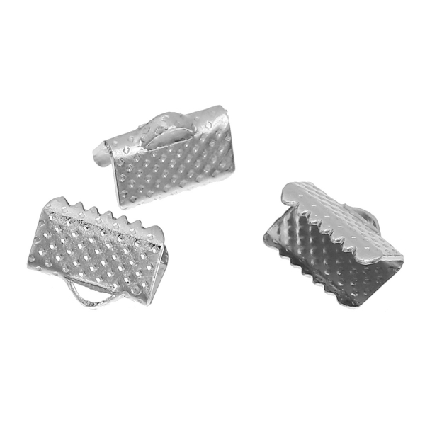 ca. 100 Bandenden ca. 10 x 7 mm, nickelfarben