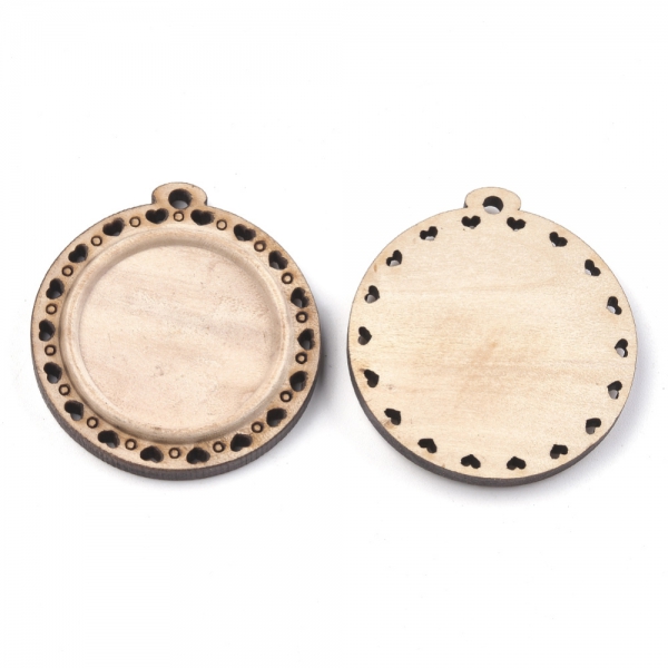 10 Schlüsselanhänger "Sprüche", Holz