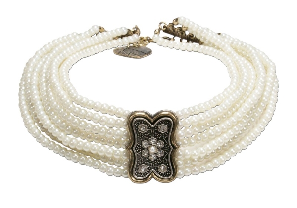 1 Perlen - Kropfkette "Minna" von Alpenflüstern