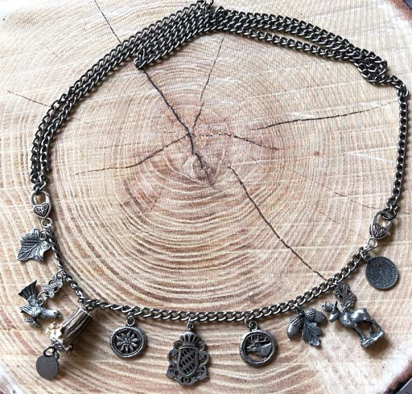 1 Charivari-Gürtel / Dirndlschmuck