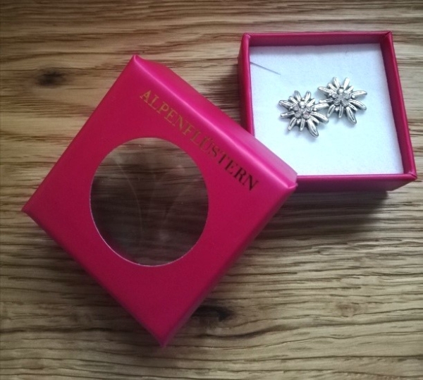Ohrstecker "Edelweiß"von Alpenflüstern