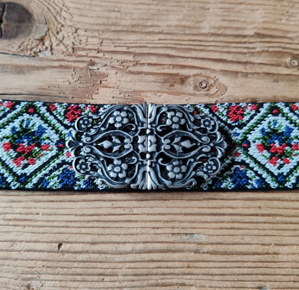 Bastelpaket für Stretchgürtel/Trachtengürtel