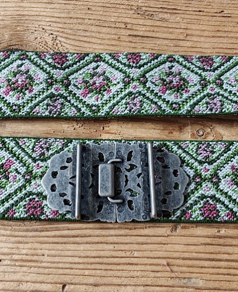 Bastelpaket für Stretchgürtel/Trachtengürtel