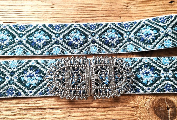 Bastelpaket für Stretchgürtel/Trachtengürtel