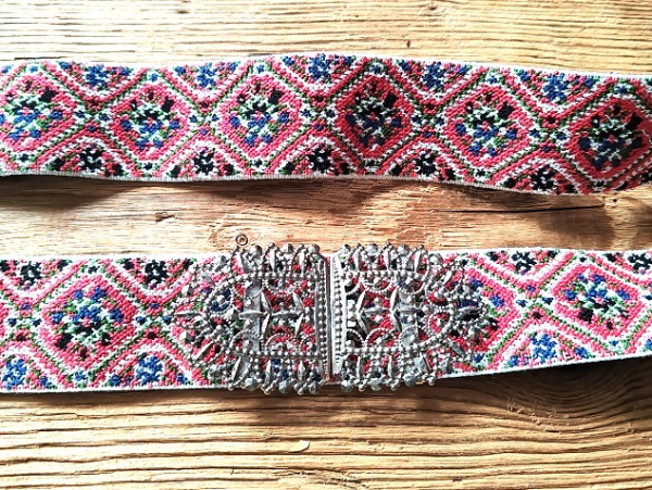 Bastelpaket für Stretchgürtel/Trachtengürtel