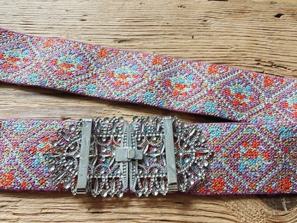 Bastelpaket für Stretchgürtel/Trachtengürtel