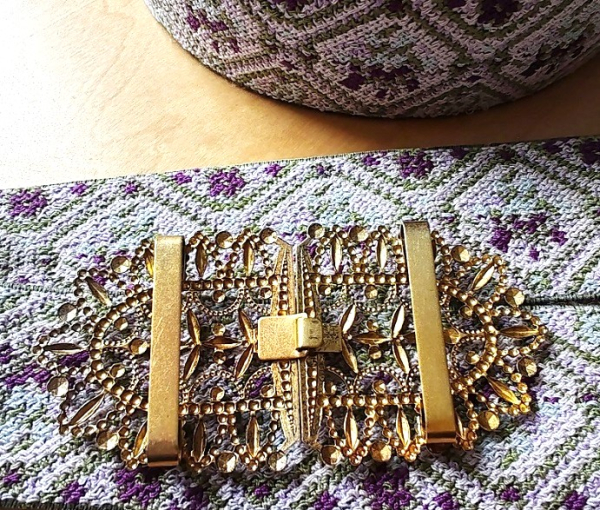 Bastelpaket für Stretchgürtel/Trachtengürtel