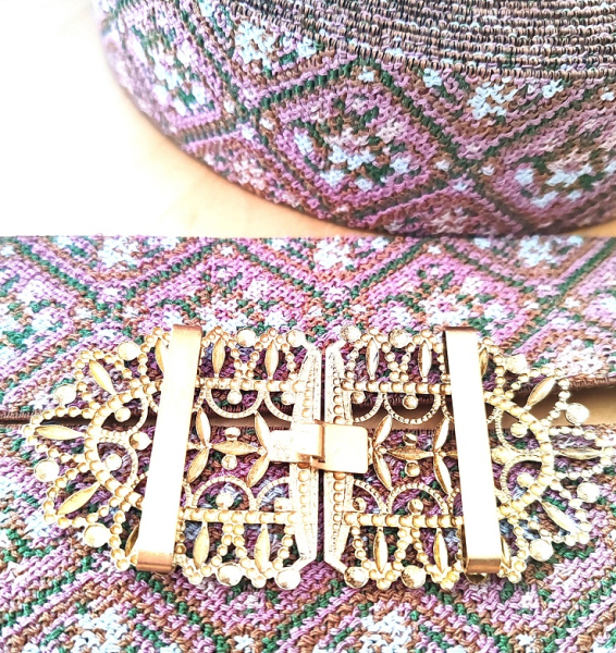 Bastelpaket für Stretchgürtel/Trachtengürtel