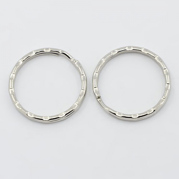 10 Schlüsselringe, 25 mm