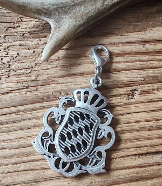 1 Charivari-Anhänger bayer. Wappen