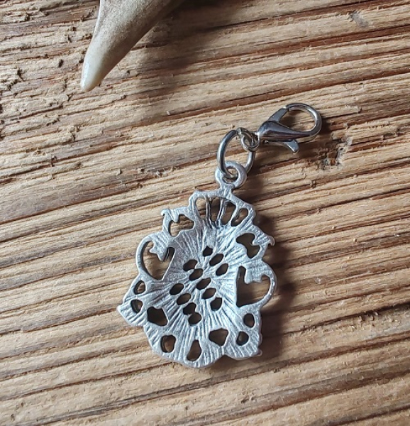 1 Anhänger kleines bayerisches Wappen, silberfarben