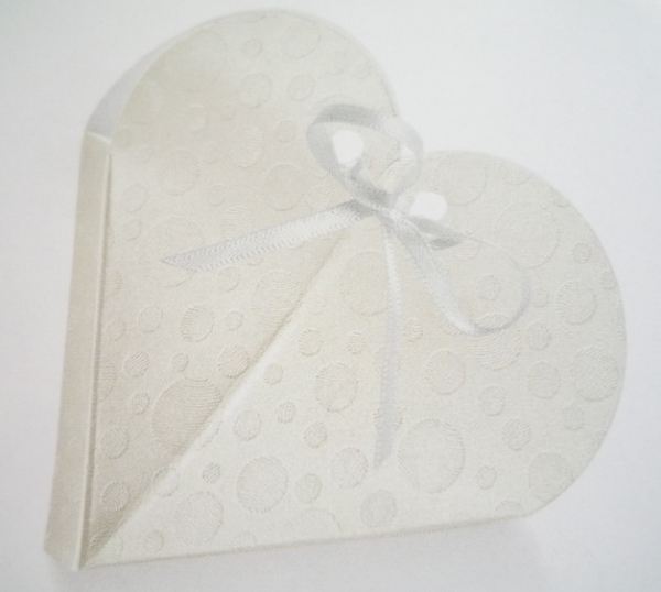 10 Schmuckschachteln Herz, ca. 9 x 10 cm