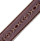 Webband, pink-bordeaux-lila-ecru, 4 cm