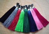 1 großer Anhänger Quaste, 15 cm, 8 Farben zur Wahl